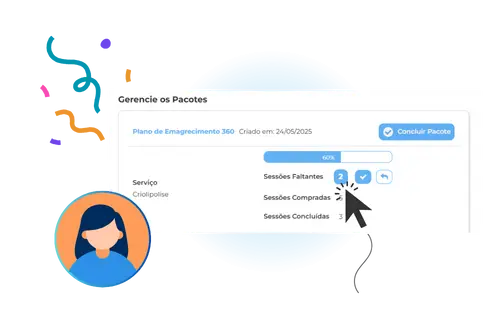 controle de pacotes e planos pelo sistema unyq